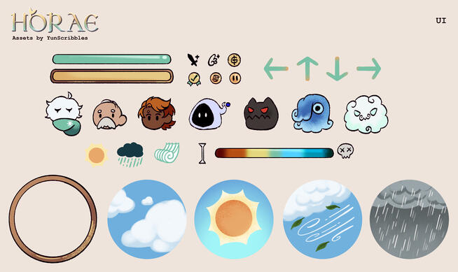 UI sprites
